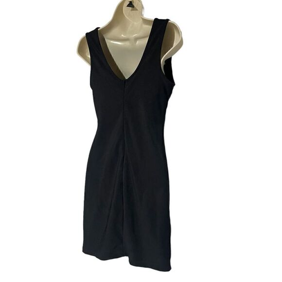 Charlotte Russe Wombs Black Dress W/ gold studs. Size large - Picture 9 of 15